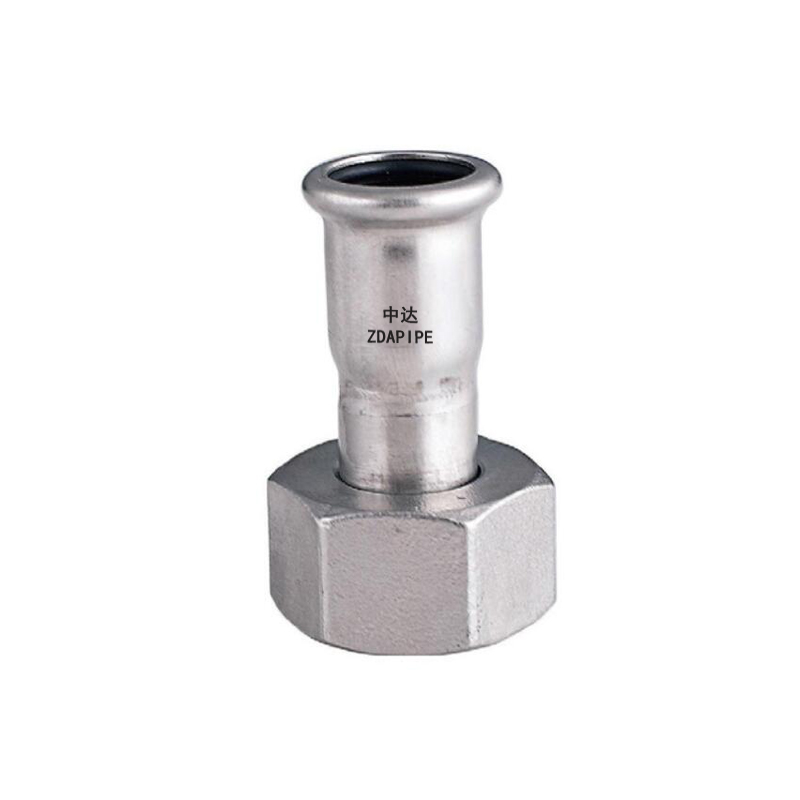 單卡壓式管件移動(dòng)螺母活接